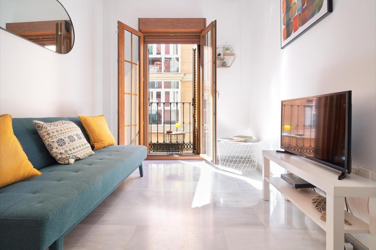 מאלגה Apartamento En El Centro, Tranquilo Y Luminoso מראה חיצוני תמונה